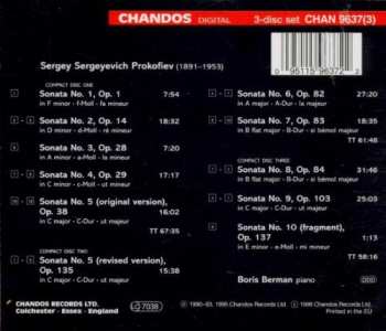 3CD/Doos Sergei Prokofiev: Complete Piano Sonatas