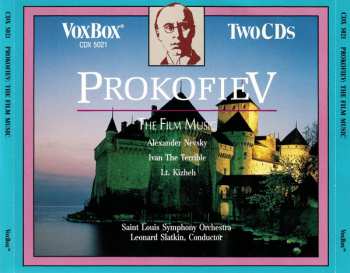 2CD/Doos Sergei Prokofiev: The Film Music: Alexander Nevsky;  Ivan The Terrible; Lt. Kizheh