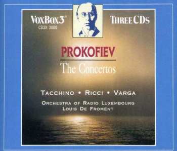 3CD Sergei Prokofiev: Prokofiev - All the Concerti