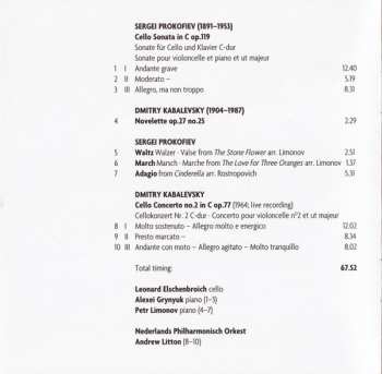 CD Sergei Prokofiev: Prokofiev · Kabalevsky