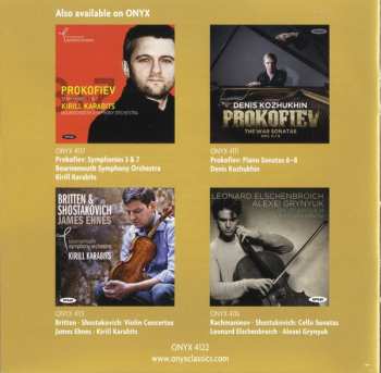 CD Sergei Prokofiev: Prokofiev · Kabalevsky