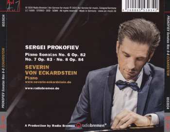 CD Sergei Prokofiev: Piano Sonatas Nos. 6-8