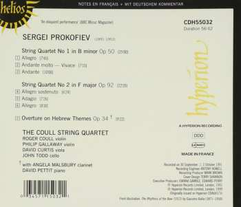 CD Sergei Prokofiev: String Quartets; Overture On Hebrew Themes