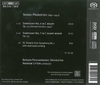 SACD Sergei Prokofiev: Symphonies Nos 4 [1947] & 7