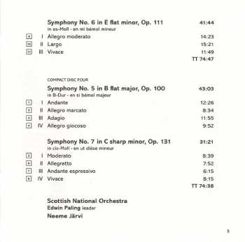 4CD/Doos Sergei Prokofiev: The Complete Symphonies