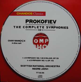4CD/Doos Sergei Prokofiev: The Complete Symphonies