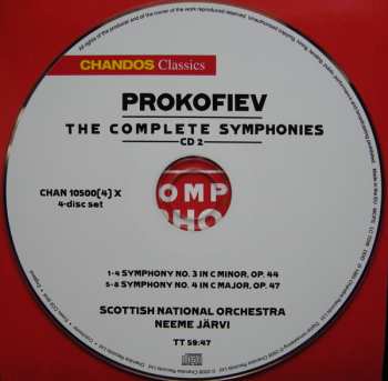 4CD/Doos Sergei Prokofiev: The Complete Symphonies