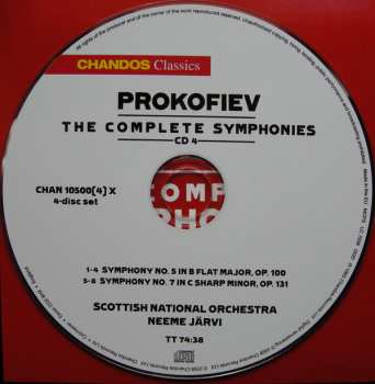 4CD/Doos Sergei Prokofiev: The Complete Symphonies