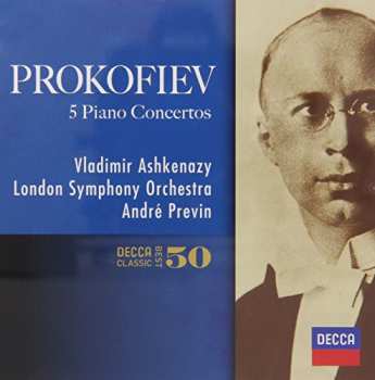 2CD Sergei Prokofiev: 5 Piano Concertos
