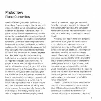 2CD Sergei Prokofiev: The Piano Concertos 