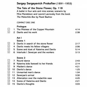 2CD Sergei Prokofiev: The Stone Flower