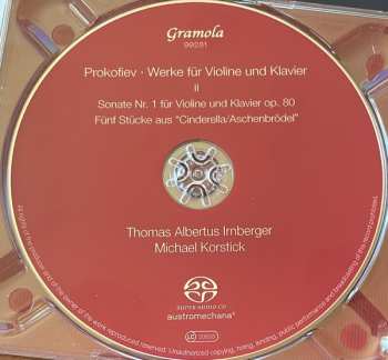 2SACD Sergei Prokofiev: Werke Für Violine Und Klavier