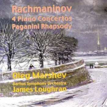 Album Sergei Vasilyevich Rachmaninoff: Rachmaninov 4 Piano Concertos, Paganini Rhapsody