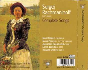 3CD Sergei Vasilyevich Rachmaninoff: Complete Songs