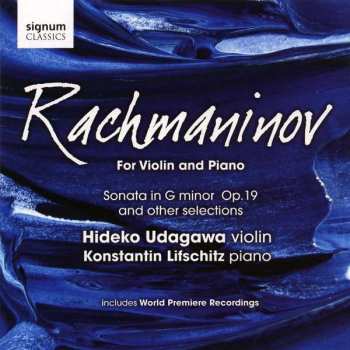 CD Sergei Vasilyevich Rachmaninoff: For Violin And Piano