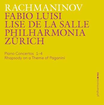 Album Sergei Vasilyevich Rachmaninoff: Piano Concertos 1-4 / Rhapsody On A Theme Of Paganini