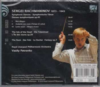 CD Sergei Vasilyevich Rachmaninoff: Symphonic Dances, The Isle Of The Dead, The Rock