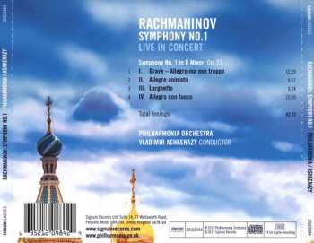 CD Vladimir Ashkenazy: Symphony No. 1 Live In Concert