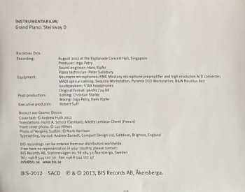 SACD Sergei Vasilyevich Rachmaninoff: Symphony No. 1 / Piano Concerto No. 1