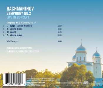 CD Vladimir Ashkenazy: Symphony No. 2 Live In Concert