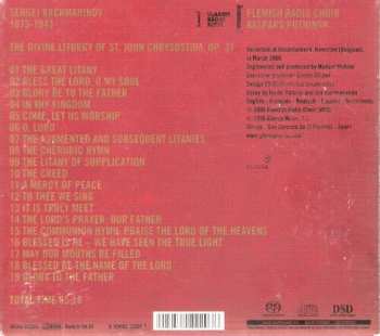 SACD Sergei Vasilyevich Rachmaninoff: The Divine Liturgy Of St. John Chrysostom