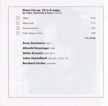 2CD Sergey Ivanovich Taneyev: Piano Chamber Music