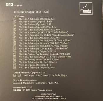 10CD/Doos Sergio Fiorentino: The Complete Saga Collection