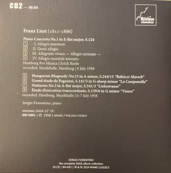 10CD/Doos Sergio Fiorentino: The Complete Saga Collection