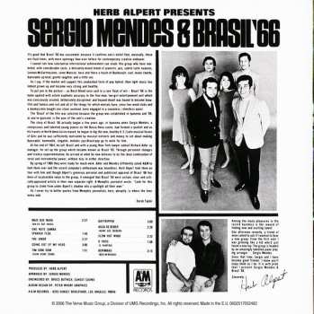 CD Sérgio Mendes & Brasil '66: Herb Alpert Presents Sergio Mendes & Brasil '66