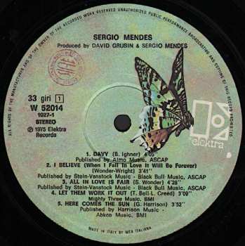 LP Sérgio Mendes & Brasil '77: Sergio Mendes
