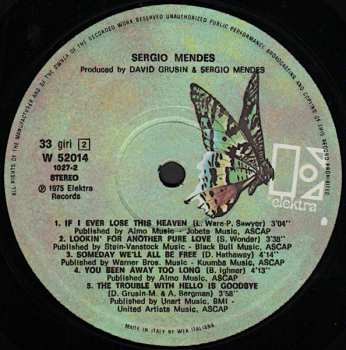 LP Sérgio Mendes & Brasil '77: Sergio Mendes