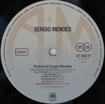 2LP Sérgio Mendes: Portrait Of Sergio Mendes