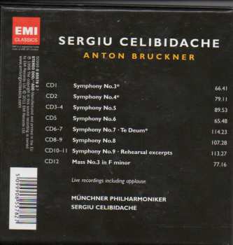 12CD/Doos Anton Bruckner: Symphonies 3 - 9 / Te Deum / Mass No. 3 In F Minor LTD