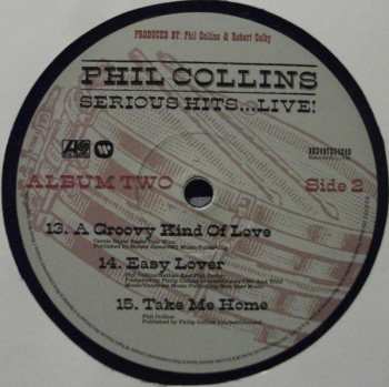 2LP Phil Collins: Serious Hits...Live!