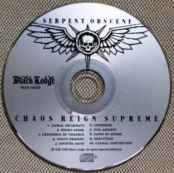 CD Serpent Obscene: Chaos Reign Supreme