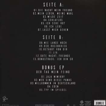 2LP Serum 114: Die Nacht Mein Freund LTD