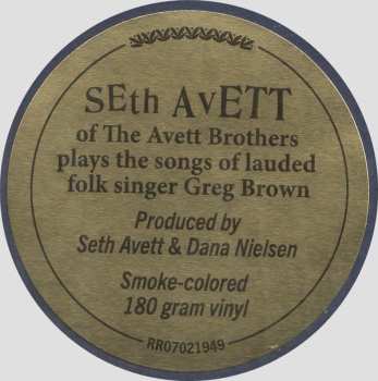LP Seth Avett: Seth Avett Sings Greg Brown CLR