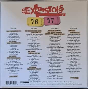 4CD/Doos Sex Pistols: 76-77 LTD