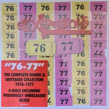 4CD/Doos Sex Pistols: 76-77 LTD