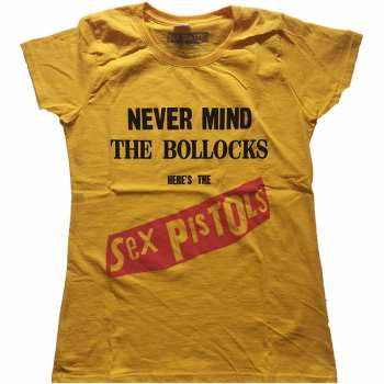 Merch Sex Pistols: Dames T-shirt Never Mind The Bollocks Original Album 