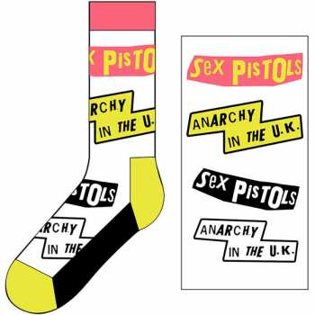 Merch Sex Pistols: Enkelsokken Anarchy In The Uk 