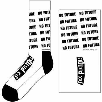 Merch Sex Pistols: Enkelsokken No Future 