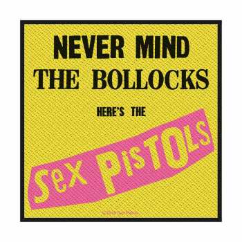 Merch Sex Pistols: Patch Nevermind The Bollocks 