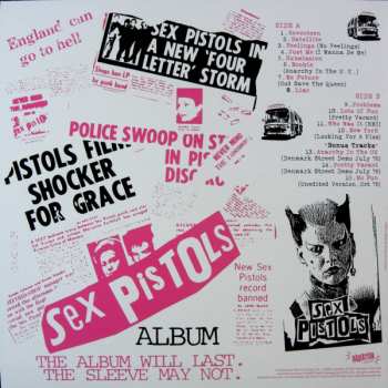 LP Sex Pistols: Spunk - The Demos 1976-1977
