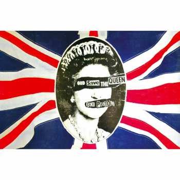 Merch Sex Pistols: Textielposter God Save The Queen