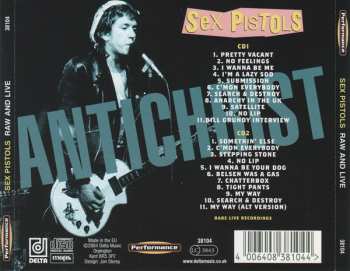 2CD Sex Pistols: Raw And Live