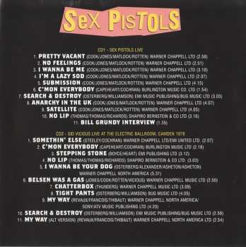 2CD Sex Pistols: Raw And Live