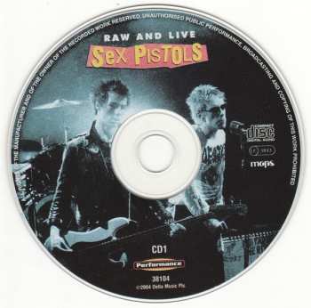 2CD Sex Pistols: Raw And Live