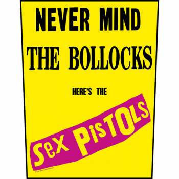 Merch Sex Pistols: Rugpatch Never Mind The Bollocks Yellow