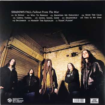 LP Shadows Fall: Fallout From The War CLR | LTD
